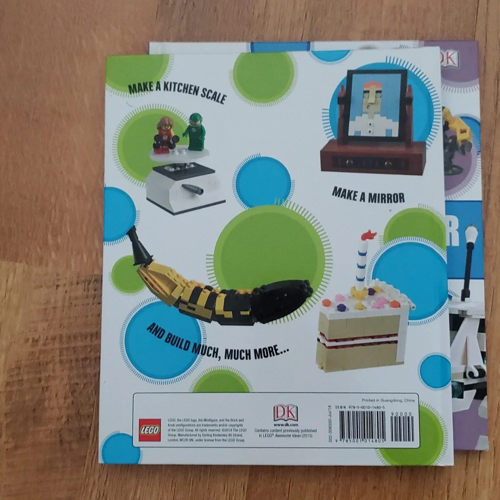 LEGO Get Inspired BUILD A ‎ Ideas Set Of 4 Books